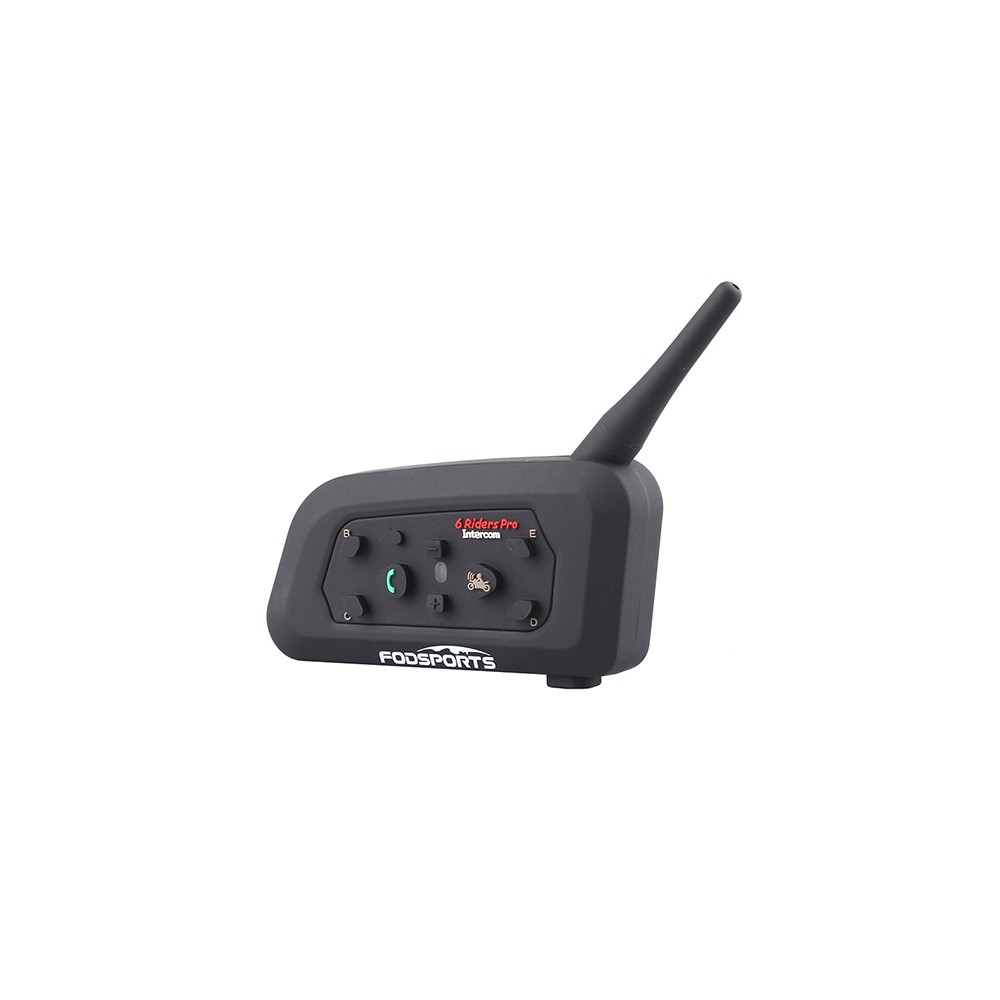 antenne wet Omgekeerde Fodsports V6 Pro Bluetooth Helmet Intercom - The Gear Store